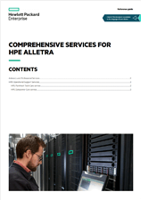 Comprehensive Services for HPE Alletra